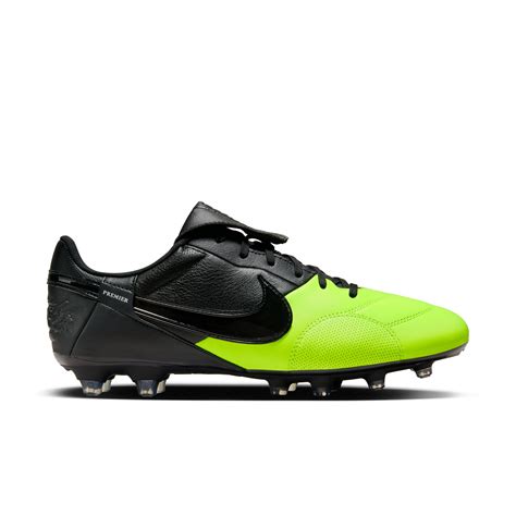 Nike Premier III Gras Voetbalschoenen (FG) Zwart Wit